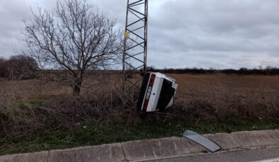 Kırklareli’nde trafik kazası: 2 yaralı