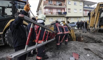 Başkentte altyapı çalışması sırasında göçük altında kalan işçi kurtarıldı