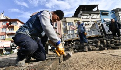 Yahşibey Bozkurt Caddesi yenileniyor