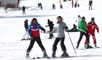 Uludağ’da kayak yapacaklar dikkat