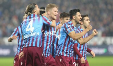 Trabzonspor sahasındaki yenilmezliğini sürdürdü