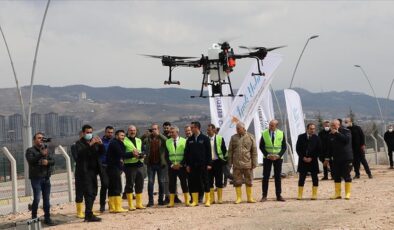 Elazığ’da tarım arazileri dron ile ilaçlanabilecek