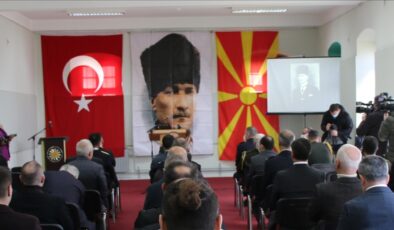 Atatürk, Manastır Askeri İdadisi’nde anıldı