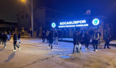 Kocaelisporlu taraftarlardan Bursaspor yenilgisine tepki