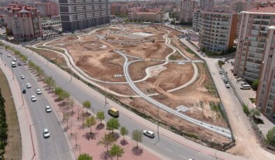 Konya Büyükşehir yeni bir park inşa ediyor