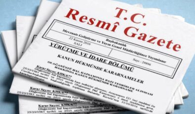 Bakan Yardımcılarına yönelik atama kararları Resmi Gazete’de