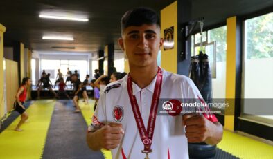 Dünya Muaythai Şampiyonası’na katılacak Cihan Doğu, altın madalya için çalışıyor