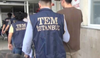 İstanbul merkezli terör operasyonunda yakalanan 12 şüpheliden 5’i tutuklandı