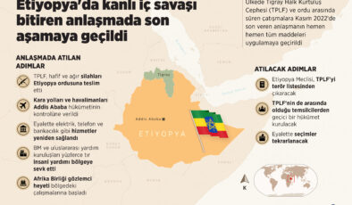 <strong>Etiyopya’da kanlı iç savaşı bitiren anlaşmada son aşamaya geçildi</strong>