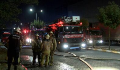 İstanbul Tuzla’da fabrika yangını