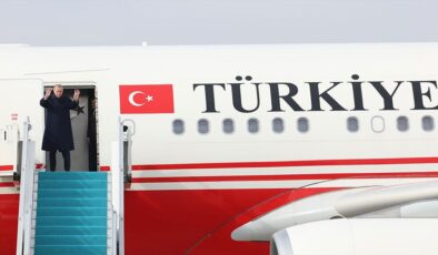 Cumhurbaşkanı Erdoğan, Almanya’ya gitti