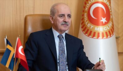 TBMM Başkanı Kurtulmuş, İsveç Meclis Başkanı Norlen ile videokonferans sistemiyle görüştü