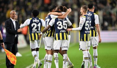 Fenerbahçe, zirve yarışında hata yapmadı