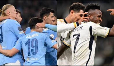 Manchester City ve Real Madrid, UEFA Şampiyonlar Ligi’nde çeyrek finale yükseldi