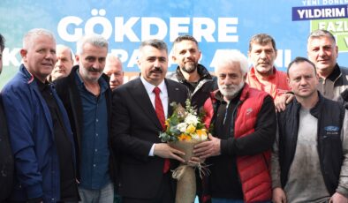 GÖKDERE ÇARŞISI YENİ YÜZÜYLE HİZMETE GİRDİ