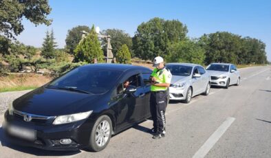 Kırklareli’nde denetimlerde 193 araç trafikten men edildi