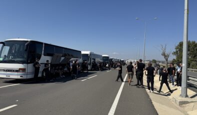 PAOK taraftarları Galatasaray maçı için Türkiye’ye geldi