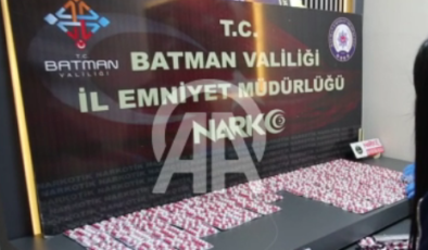 BATMAN – Uyuşturucu operasyonunda 1 zanlı tutuklandı