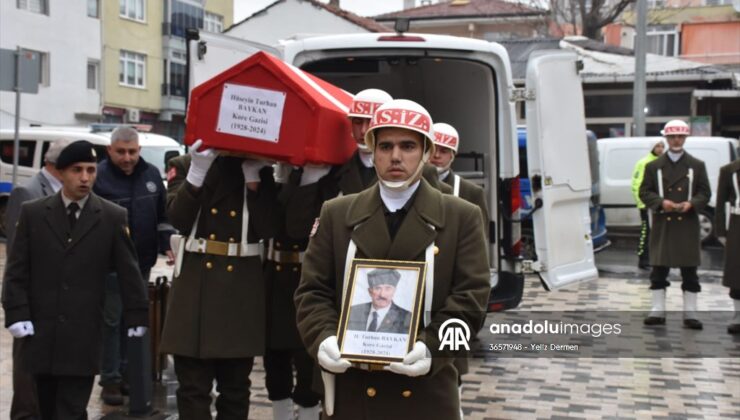 Tekirdağ’da vefat eden Kore Gazisi son yolculuğuna uğurlandı