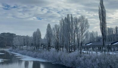 Erzurum, Ardahan ve Kars’ta soğuk hava etkisini sürdürüyor