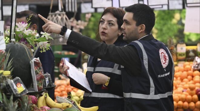 Ticaret Bakanlığı’ndan 81 ilde fahiş fiyat ve etiket denetimi